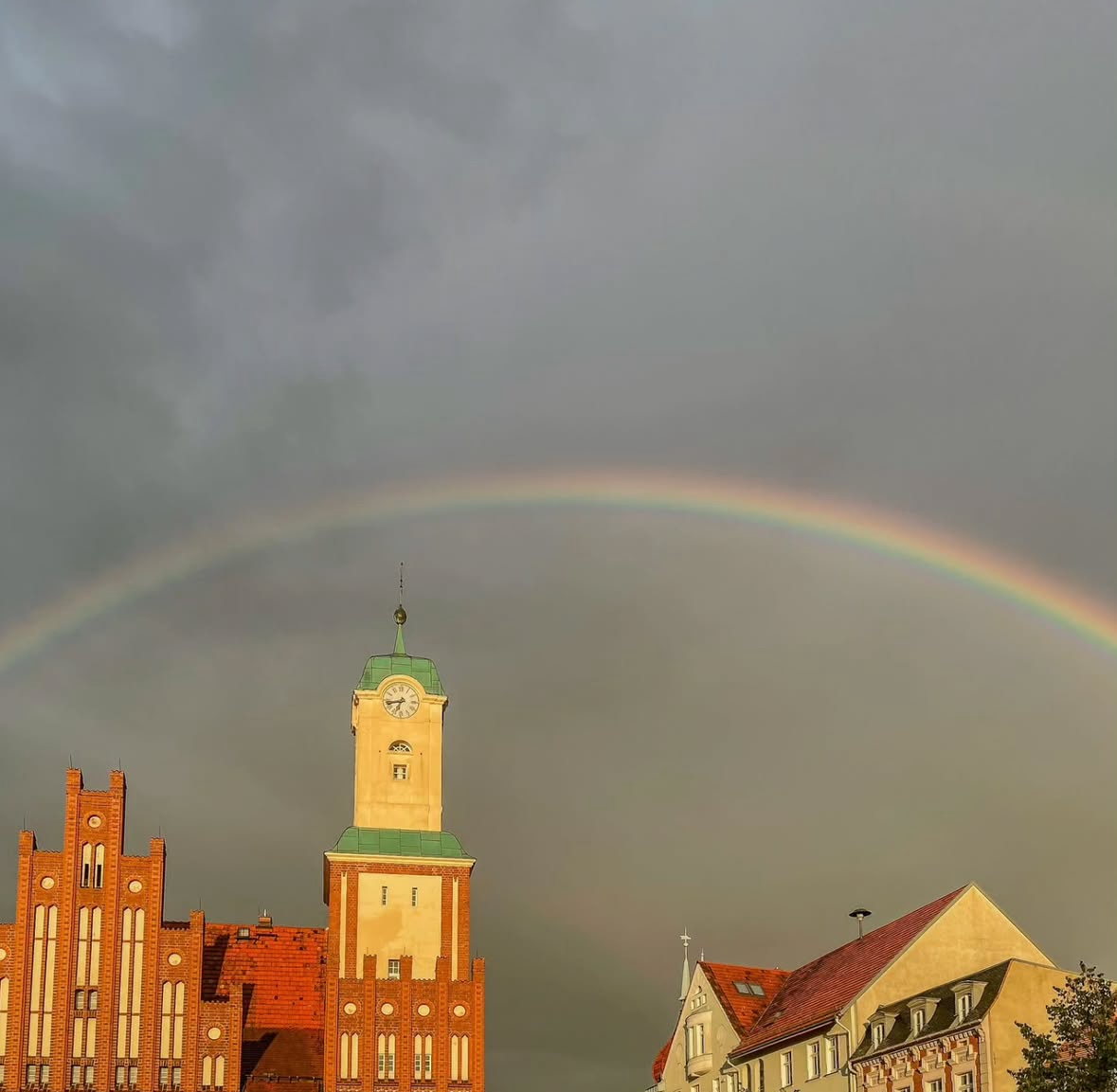 Regenbogen über Wittstock